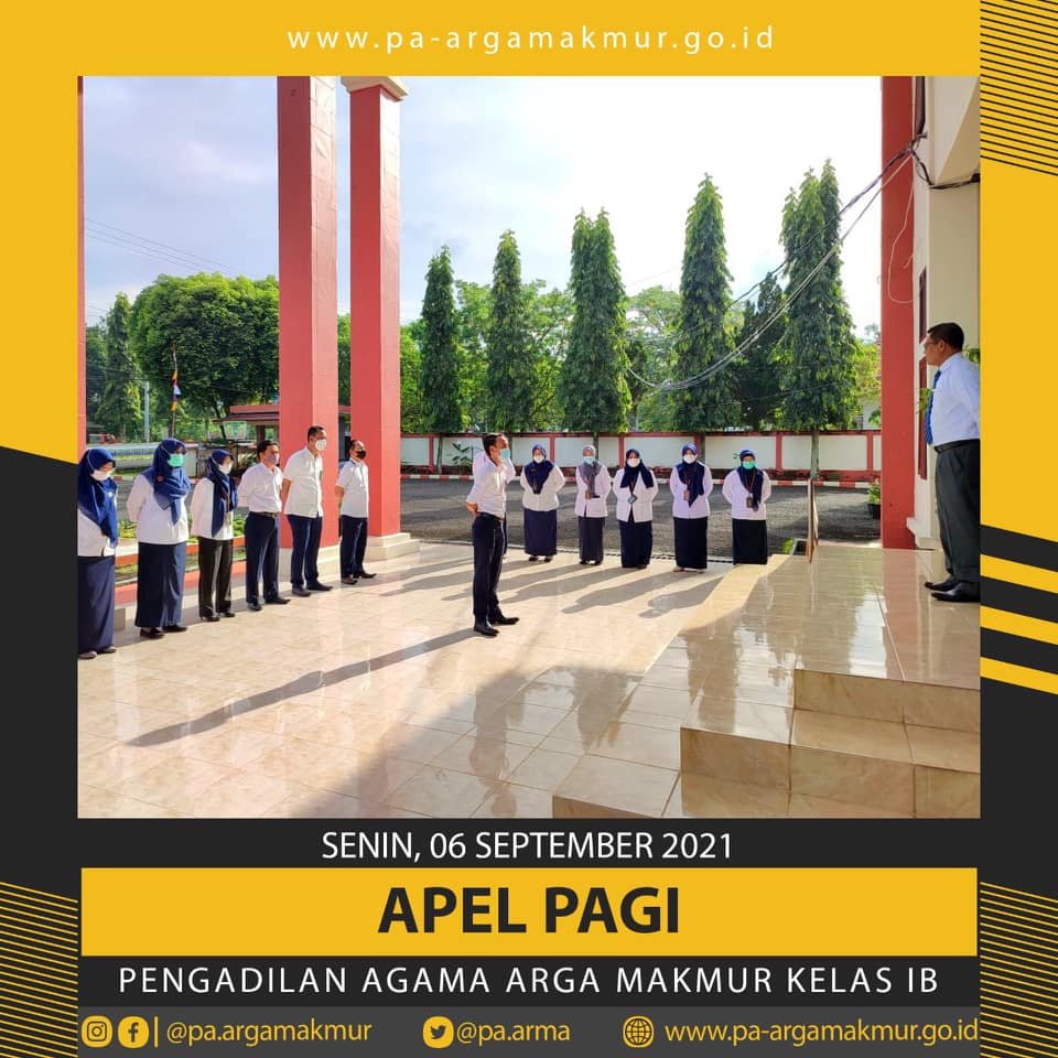 Apel Pagi Senin 1