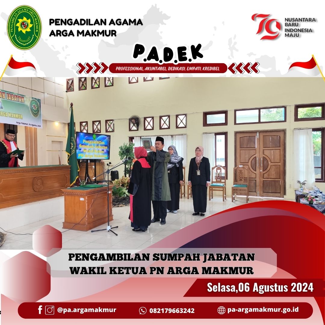 060824 Pelantikan Waka PN