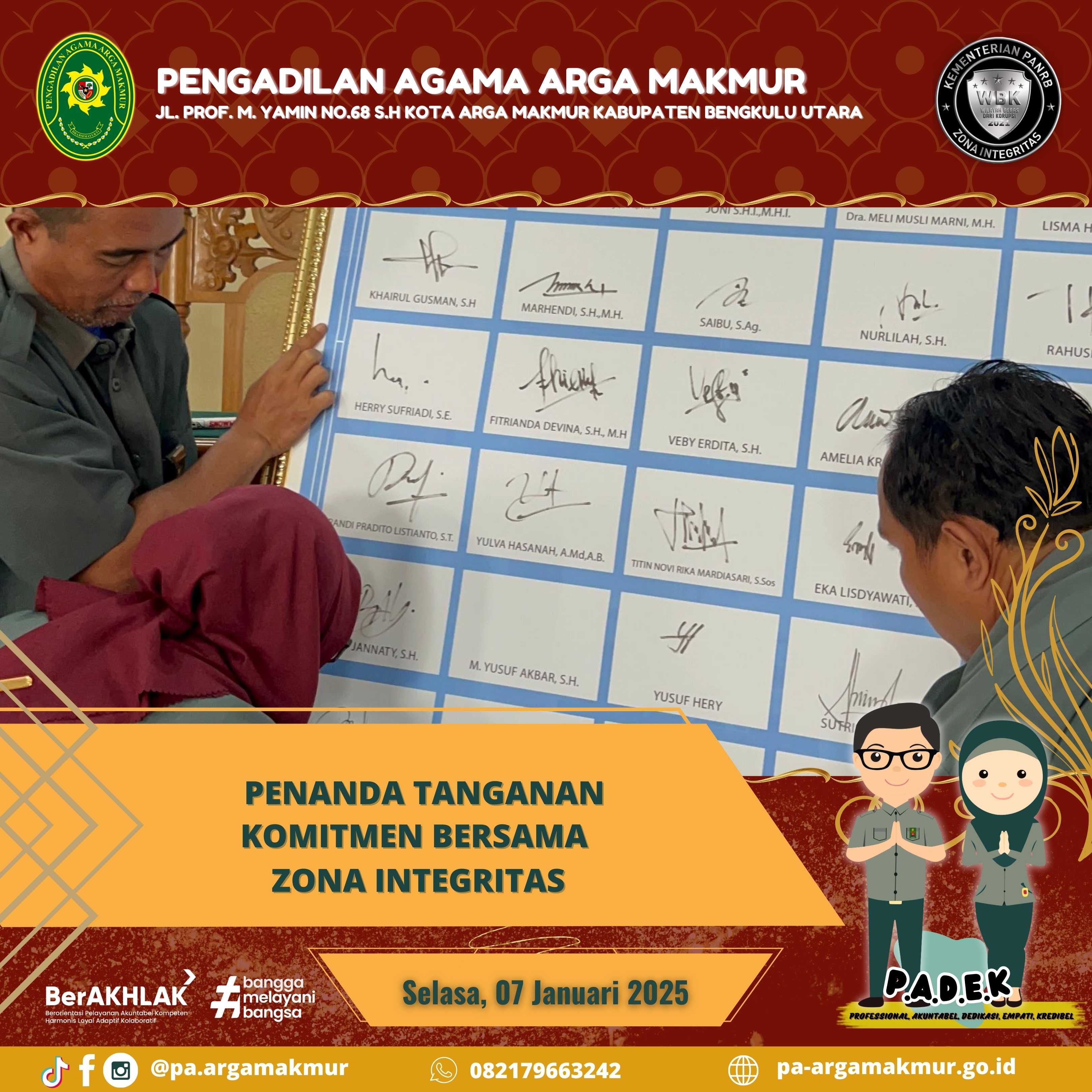 070125 Komitmen Bersama 2