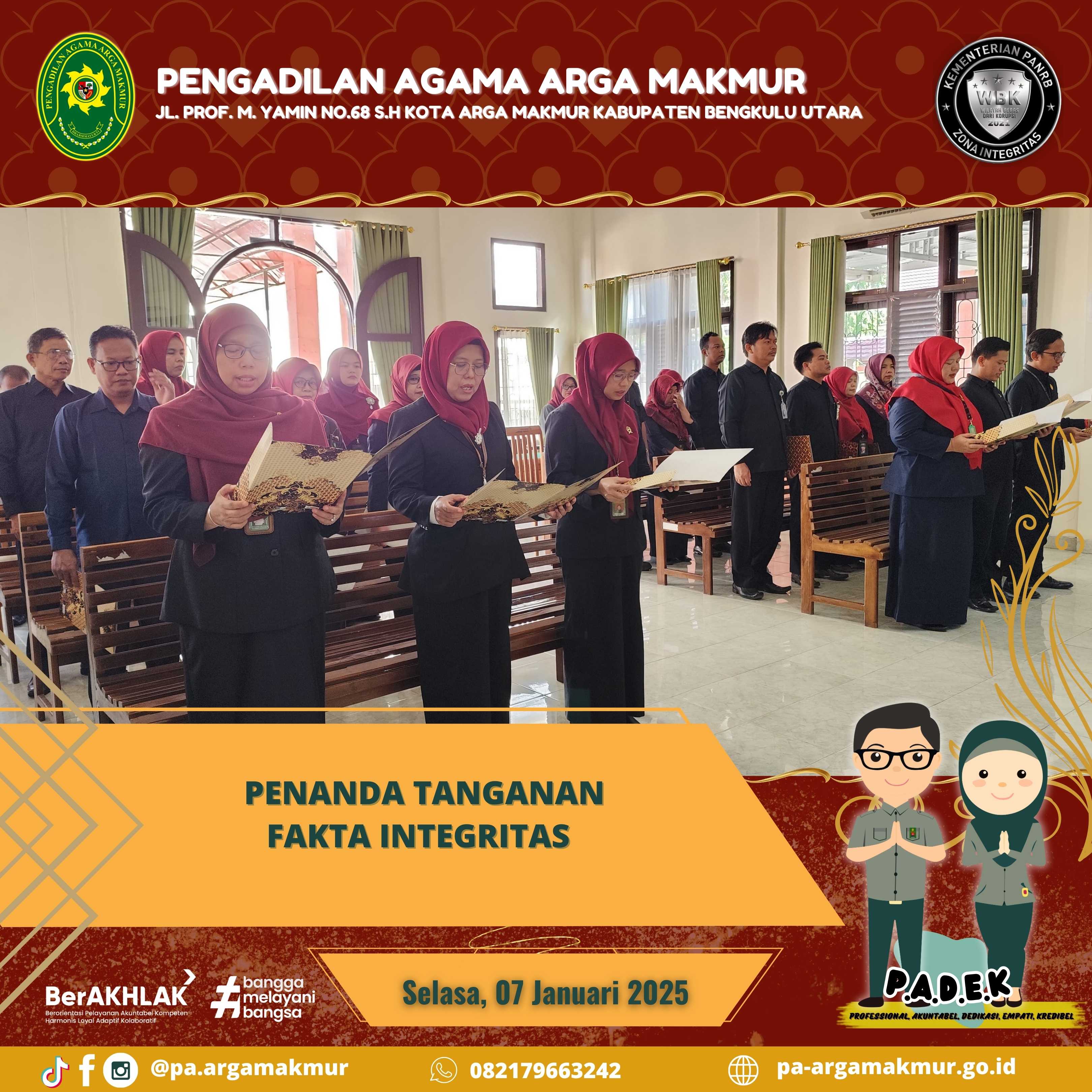 070125 Penandatanganan Fakta Integritas 2