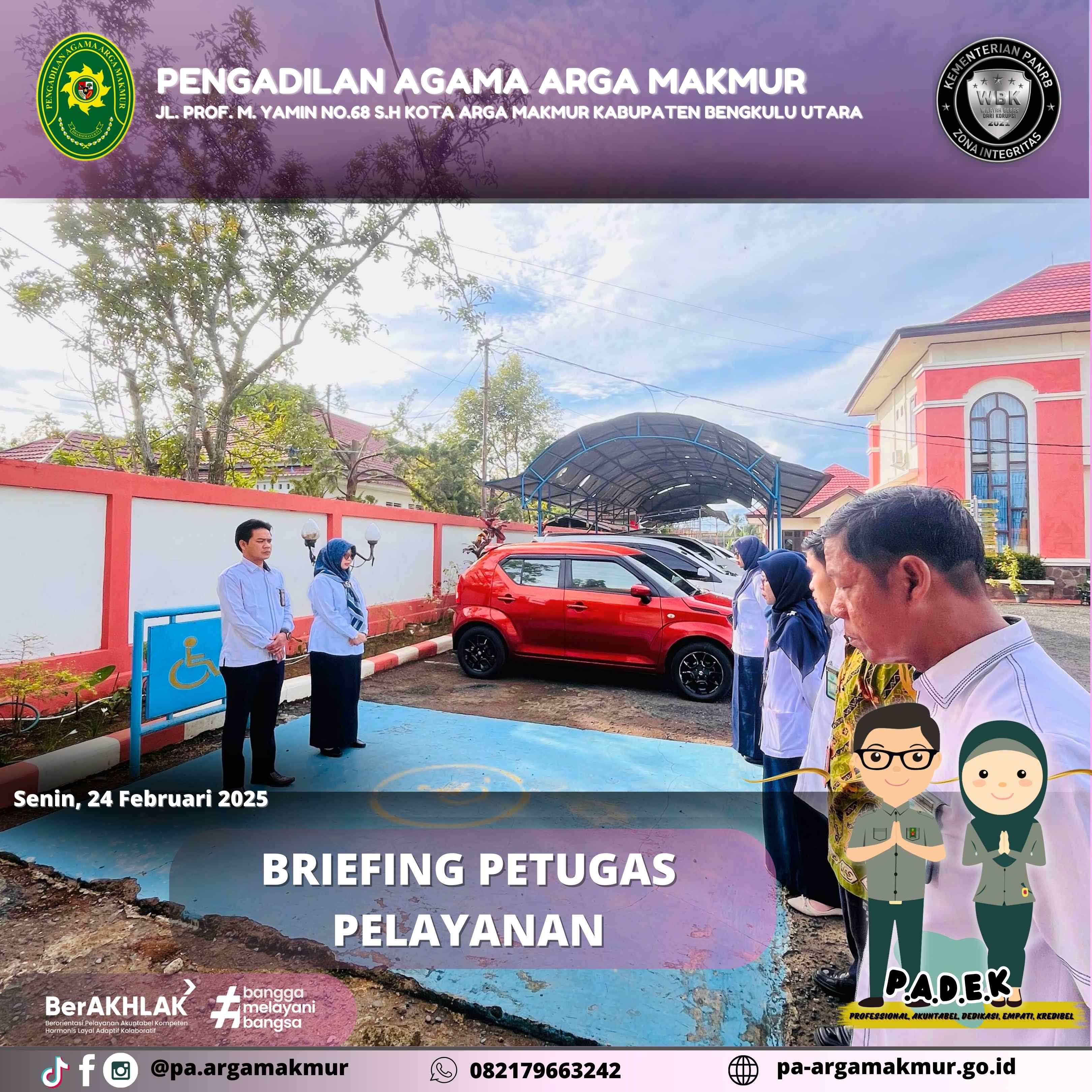 240225 Briefing Petugas PTSP dan SATPAM 1