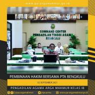Pembinaan Hakim bersama KPTA Bengkulu