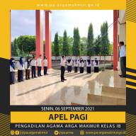 Apel Pagi Senin dan Penyerahan Satya Lencana Karya Satya