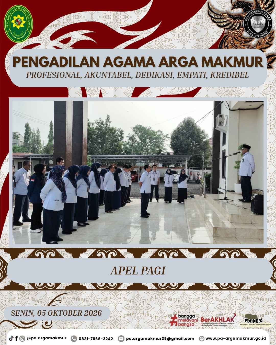 051026 Apel Pagi Senin 1