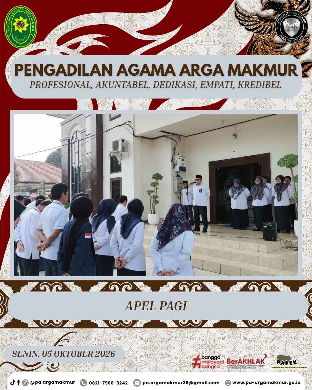 051026 Apel Pagi Senin 2