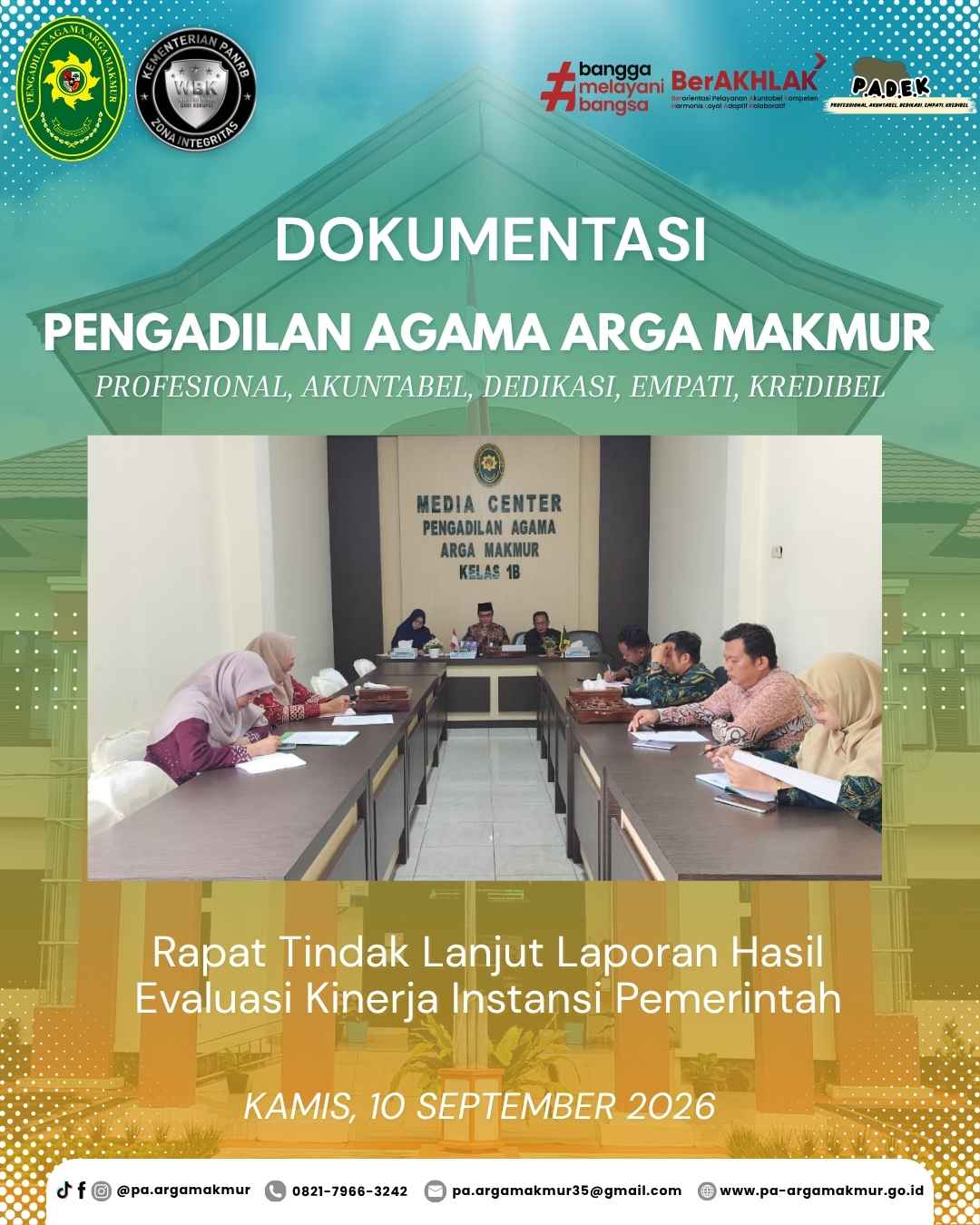 100926 Rapat TLHE Kinerja Instansi Pemerintah 2
