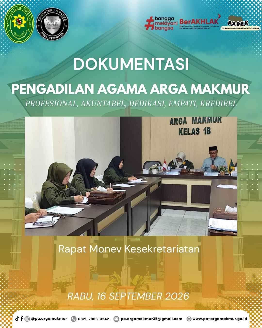 160926 Rapat Monev Kesekretariatan 3