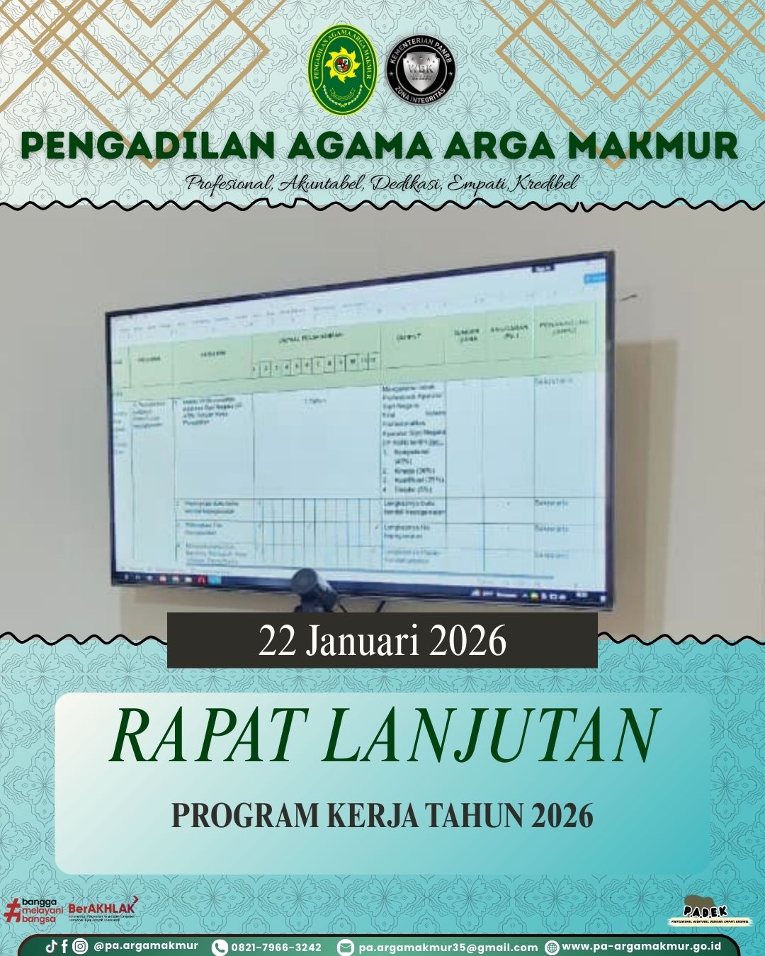 220126 Rapat lanjutan Program Kerja 2