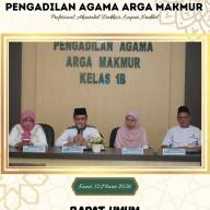 Rapat Umum Pengadilan Agama Arga Makmur