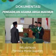 Pelantikan dan Pengambilan Sumpah Jabatan Panitera Muda Gugatan